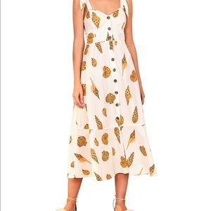 Farm Rio Shell Midi dress SZ XL